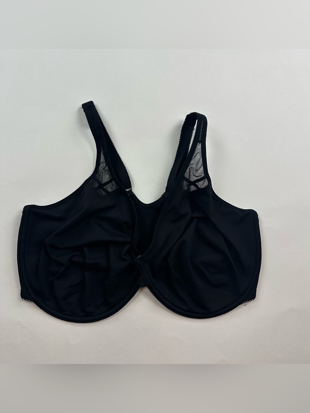 DELIMIRA Black Front Closure Bra Size 40F